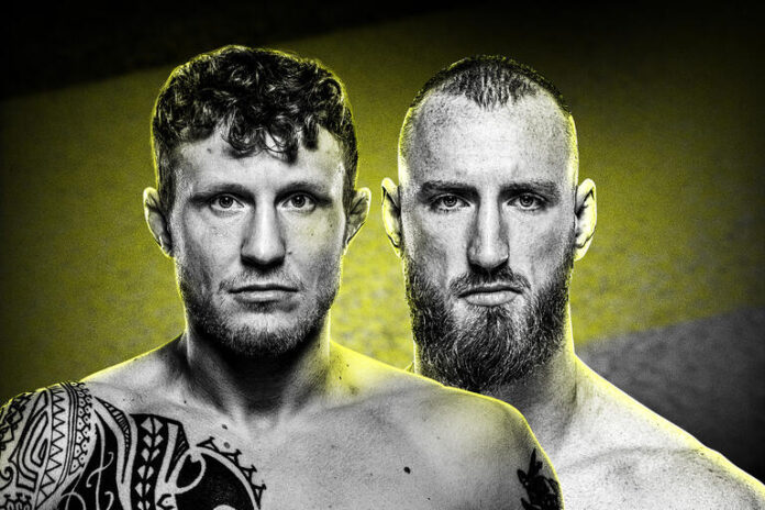 UFC Fight Night 236 Hermansson vs. Pyfer fight card poster