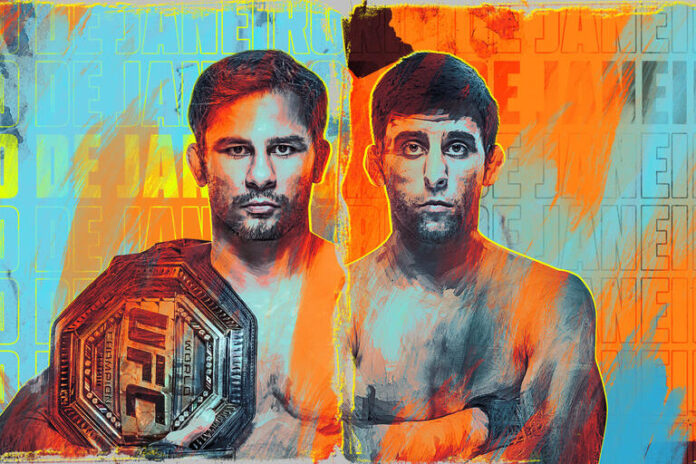Pantoja vs. Erceg UFC 301 fight card poster