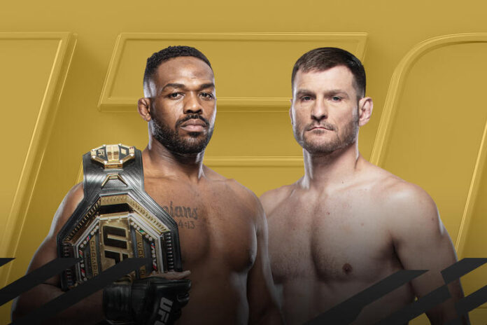 Jones vs. Miocic UFC 309 fight card poster