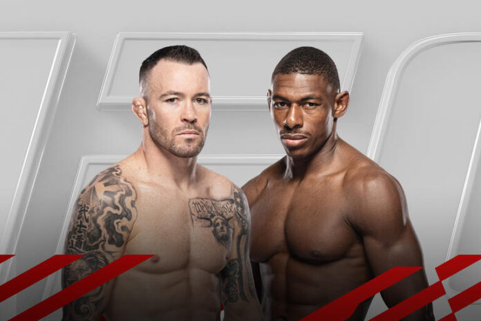 Covington vs. Buckley UFC on ESPN 63 fight card poster