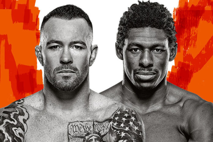 Covington vs. Buckley UFC on ESPN 63 fight card poster