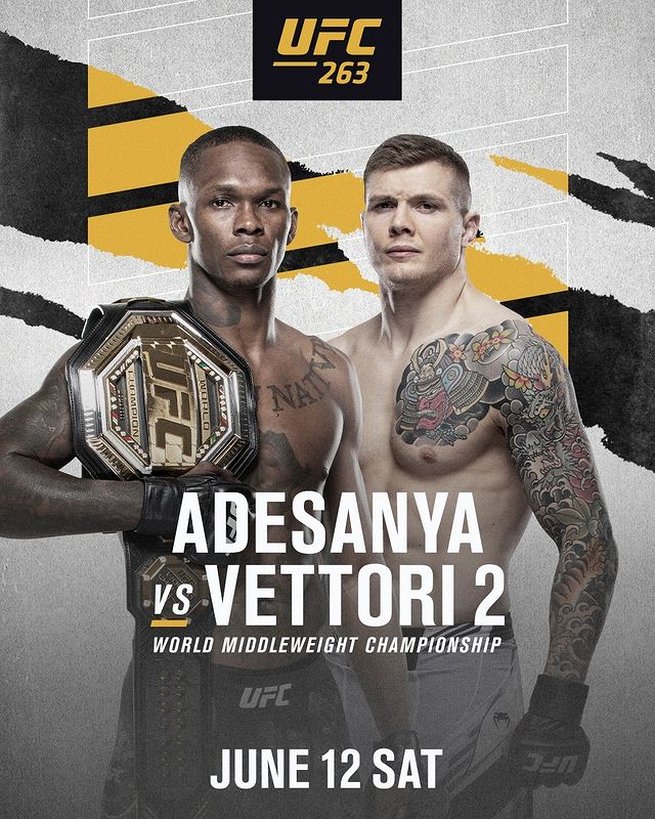 When is UFC 263 start