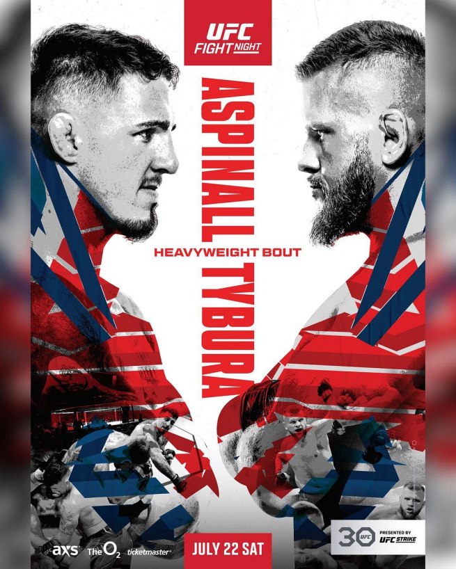 UFC on ESPN 45 fight card poster