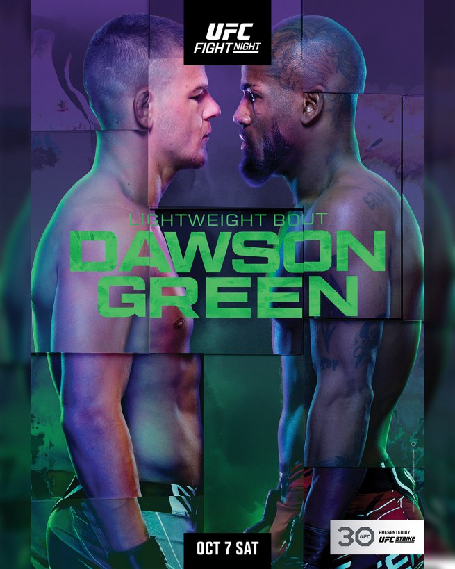 UFC Fight Night 229 fight card poster