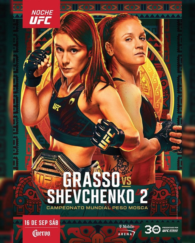 UFC Fight Night 227 fight card poster