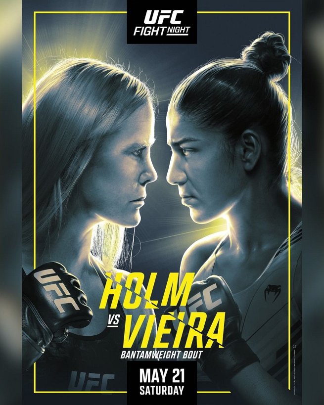 UFC on ESPN+ 64 fight card poster