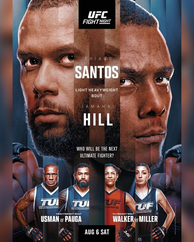 UFC on ESPN 40 fight card poster