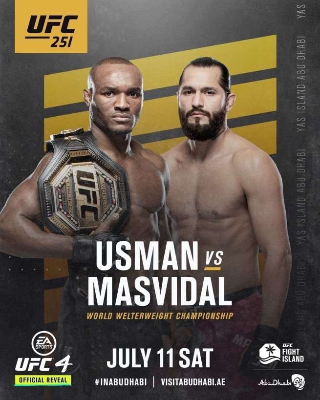 Ufc 251 Bonuses Fighter Payouts For Usman Vs Masvidal