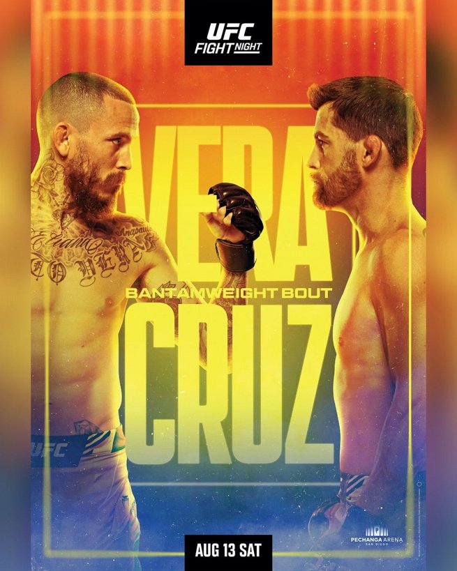 UFC on ESPN 41 fight card poster